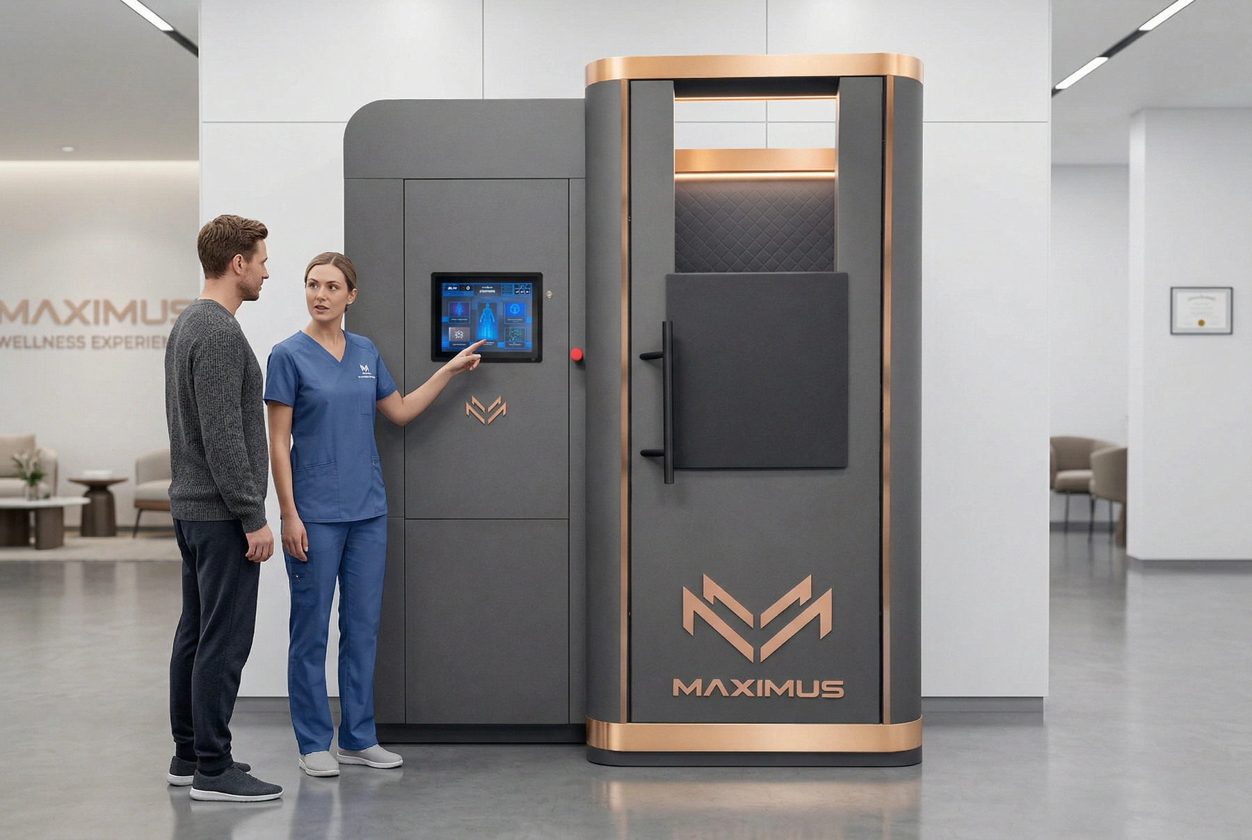 Dostępna dla wszystkich jednoosobowa kriokomora firmy Maximus