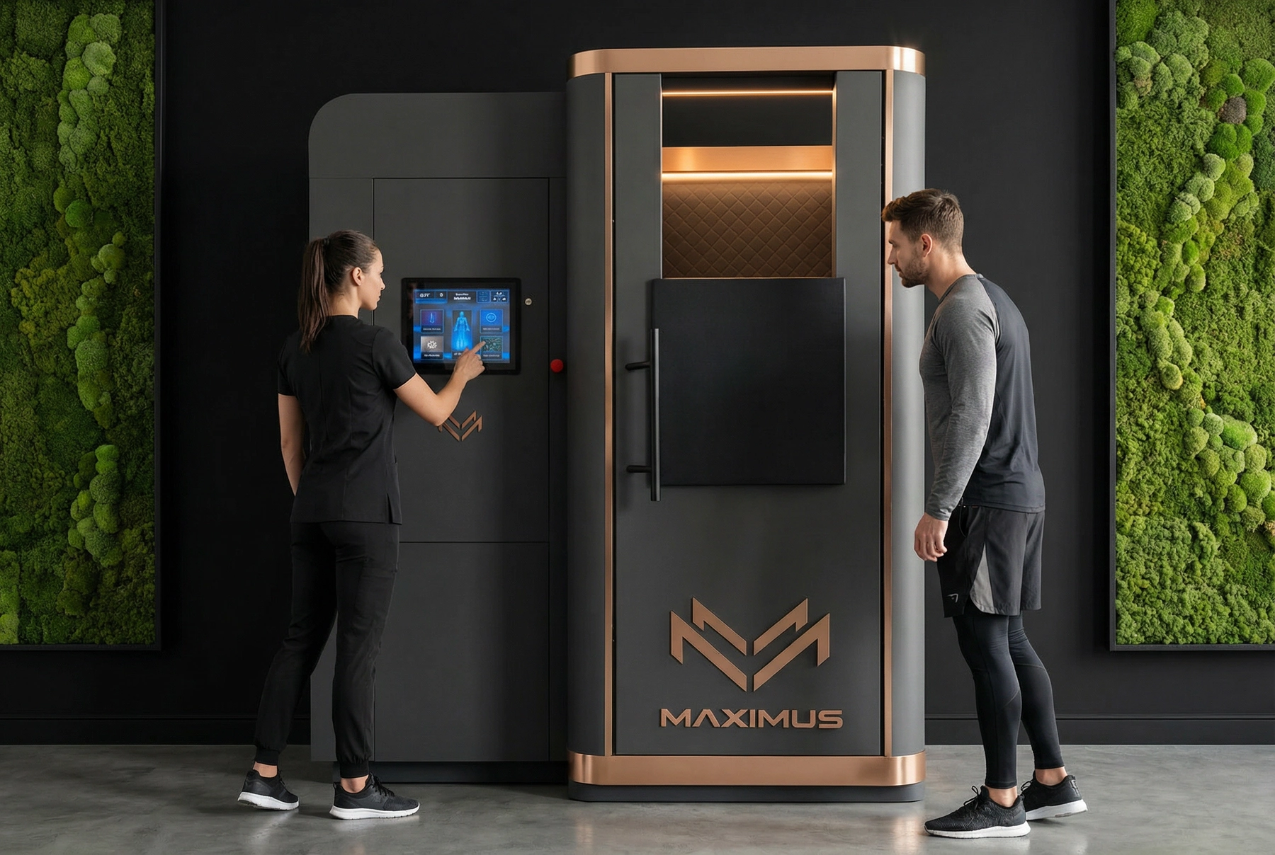 Przestronna i komfortowa jednoosobowa kriokomora firmy Maximus